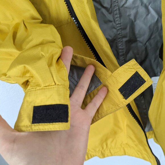 Vintage HUGO BOSS Sport 90s BOXER Jacket Yellow Black Lightweight - Picture 10 of 16